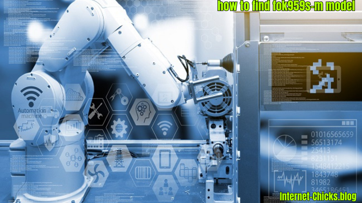 how to find fok959s-m model