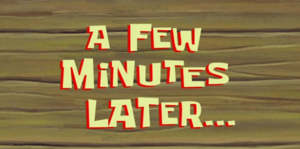 a few seconds