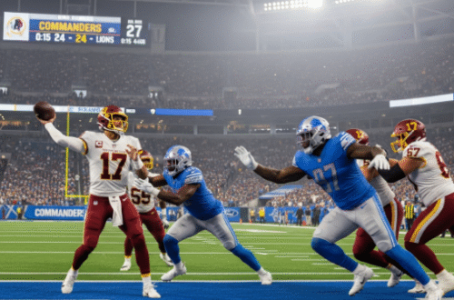 Washington Commanders vs Detroit Lions match player stats