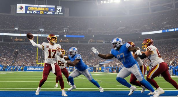 Washington Commanders vs Detroit Lions match player stats