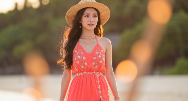 sundress for beach wedding guest